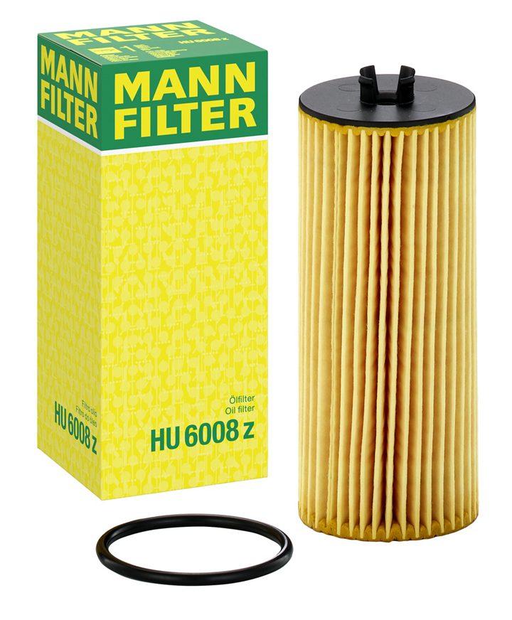 Масляный фильтр MANN-FILTER HU 6008 z с коробкой и уплотнительным кольцом