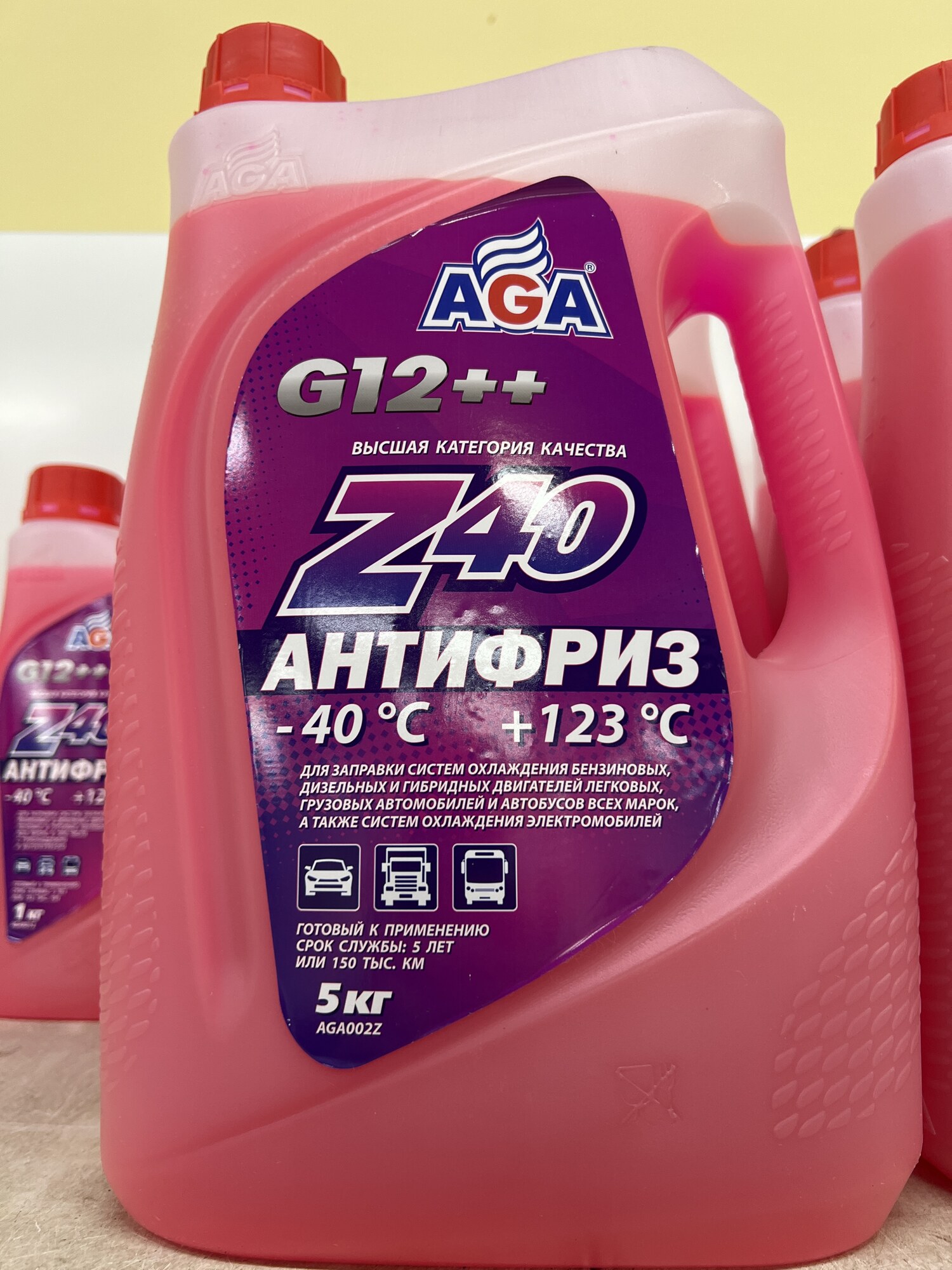 Антифриз AGA Z40 G12++