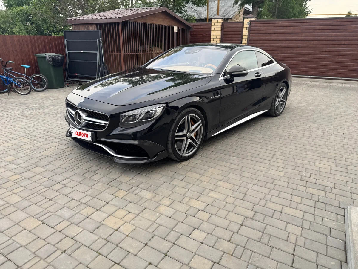 Mercedes-AMG S 63, вид сбоку